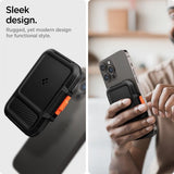 Spigen MagSafe Kortholder Lock Fit MagFit Svart