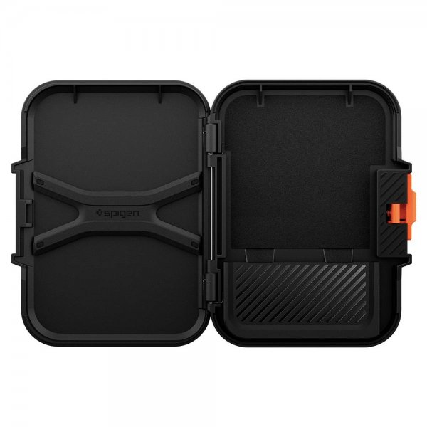 Spigen MagSafe Kortholder Lock Fit MagFit Svart
