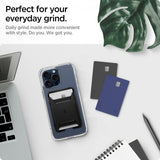 Spigen MagSafe Kortholder Rugged Armor 3 Cards MagFit Svart