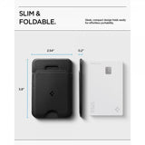 Spigen MagSafe Kortholder Slim Fold MagFit Svart Svart