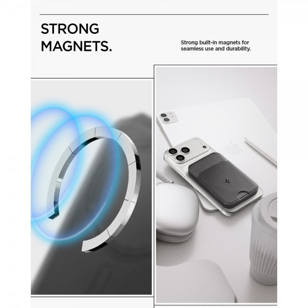 Spigen MagSafe Kortholder Slim Fold MagFit Tripod Svart