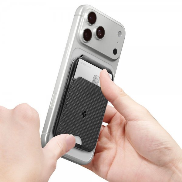Spigen MagSafe Kortholder Slim Fold MagFit Tripod Svart