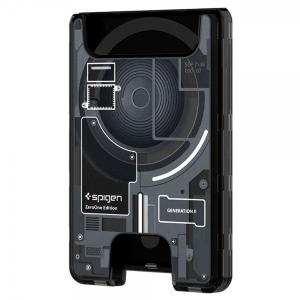 Spigen MagSafe Kortholder Ultra Hybrid Zero One MagFit Svart
