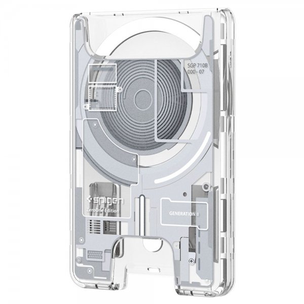 Spigen MagSafe Kortholder Ultra Hybrid Zero One MagFit Hvit