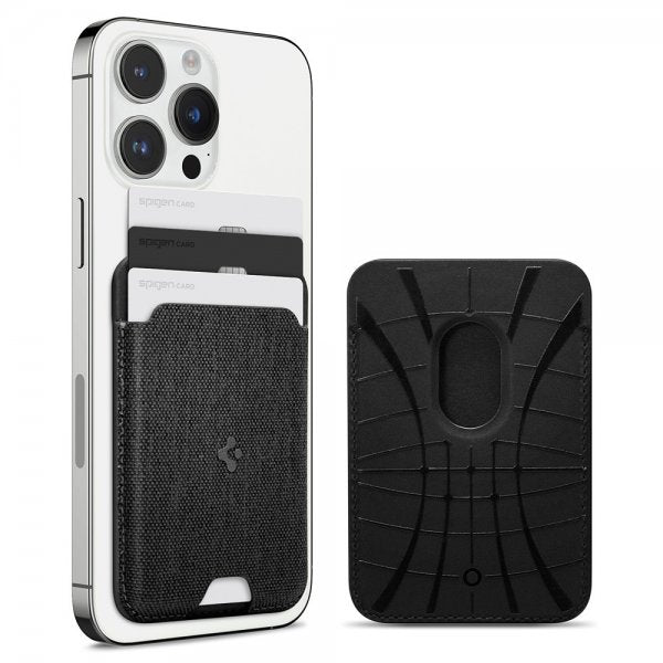 Spigen MagSafe Kortholder Urban Fit MagFit Svart