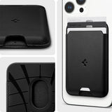 Spigen MagSafe Kortholder Valentinus 3 Cards Holder MagFit Svart