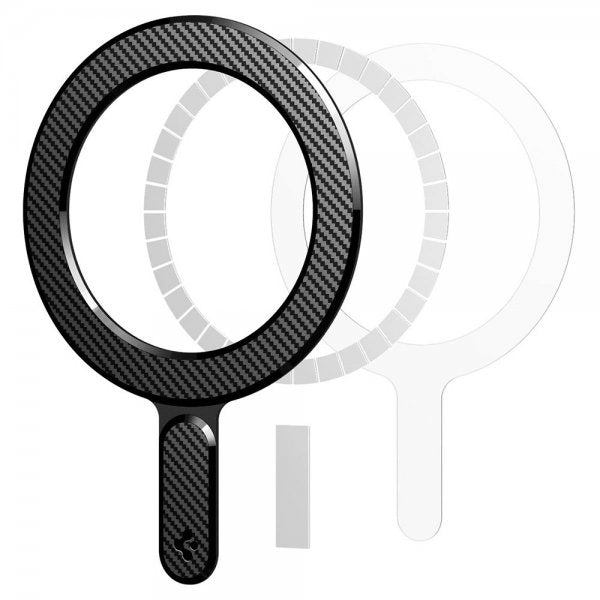 Spigen MagSafe Magnet Ring Plate Carbon