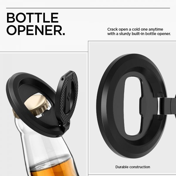 Spigen MagSafe O-Mag Telefonholder med Stativ Mag Fit Svart