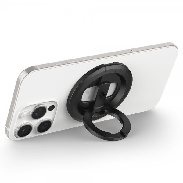 Spigen MagSafe O-Mag Telefonholder med Stativ Mag Fit Svart