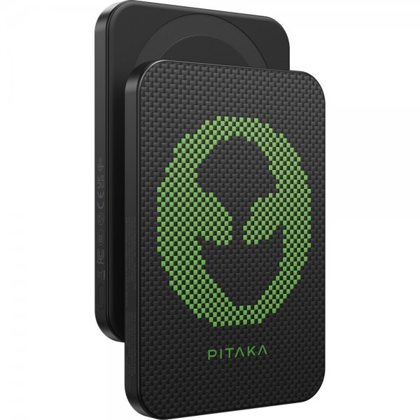 Pitaka MagSafe Powerbank Aramid Fiber 5000 mAh Alien