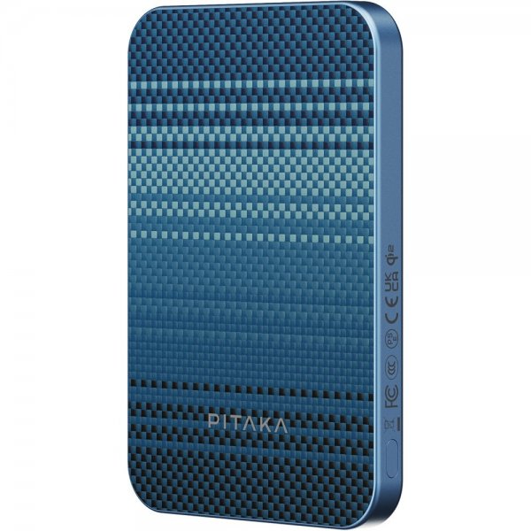 Pitaka MagSafe Powerbank Aramid Fiber 5000 mAh Moonrise