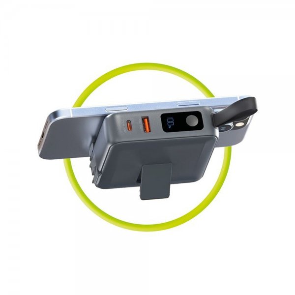 Mobile Origin Powerbank Travel Lightning/USB-C MagSafe/Watch Grå