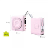 Mobile Origin Powerbank Travel Lightning/USB-C MagSafe/Watch Rosa