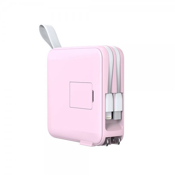 Mobile Origin Powerbank Travel Lightning/USB-C MagSafe/Watch Rosa