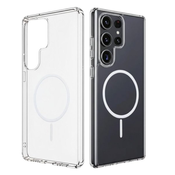 Samsung Galaxy S25 Ultra Deksel TPU MagSafe Transparent