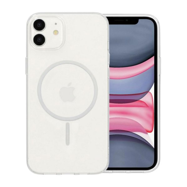 iPhone 11 Deksel TPU MagSafe Transparent