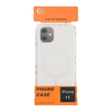 iPhone 11 Deksel TPU MagSafe Transparent