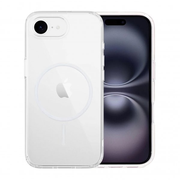 iPhone 16e/iPhone 17e Deksel MagSafe Transparent