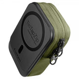 Spigen MagSafe Veske Portable Organizer Pouch Snap Zip MagFit Olive Green