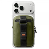 Spigen MagSafe Veske Portable Organizer Pouch Snap Zip MagFit Olive Green