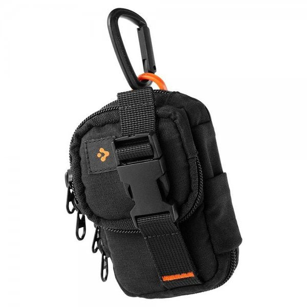 Spigen MagSafe Veske Portable Organizer Pouch Snap Zip MagFit Svart