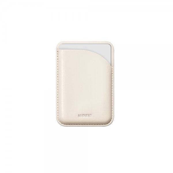 Nudient MagSafe Wallet Sand Beige