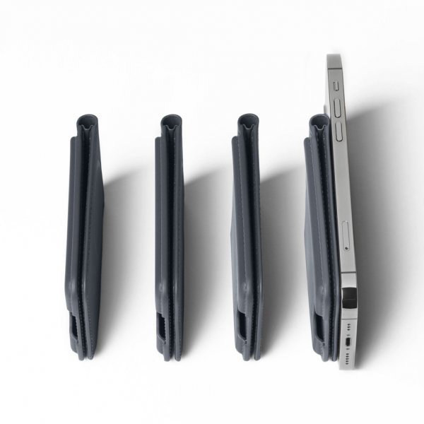 Mujjo MagSafe Kortholder Wallet Stand Basalt