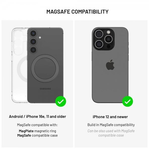 Fixed MagSnap Selfie Stick MagSafe Hvit