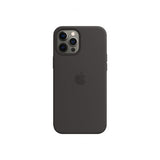 Apple Original iPhone 12 Pro Max Deksel Silicone Case MagSafe Svart