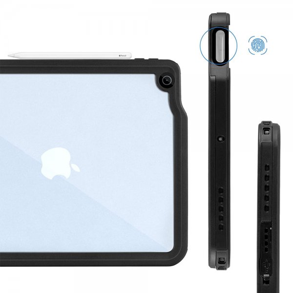 Armor-X iPad Air 10.9 (gen 4/5) Deksel IP68 Waterproof, Shock & Dust Proof