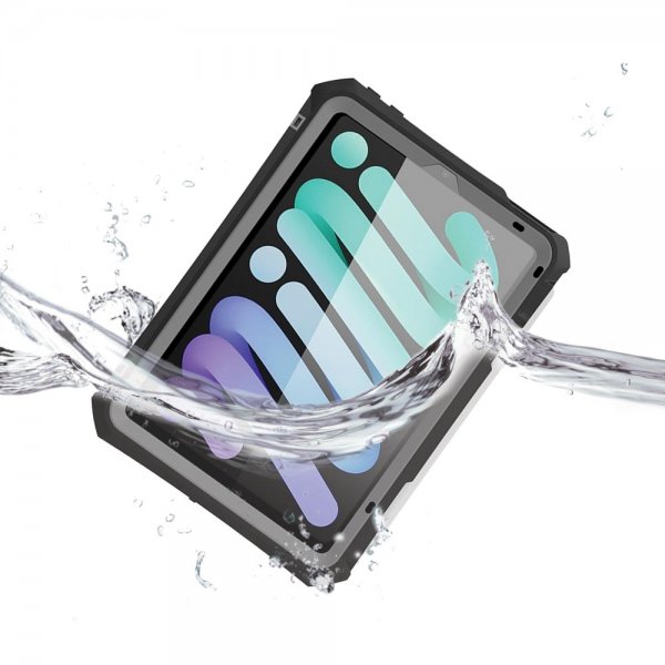 Armor-X iPad mini (gen 6)/iPad mini (A17 Pro) Deksel IP68 Waterproof, Shock & Dust Proof