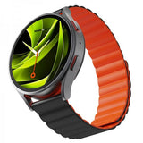 Mobile Origin Samsung Galaxy Watch 20mm Armbånd Easy Strap Svart Oransje