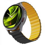 Mobile Origin Samsung Galaxy Watch 20mm Armbånd Easy Strap Svart Gul