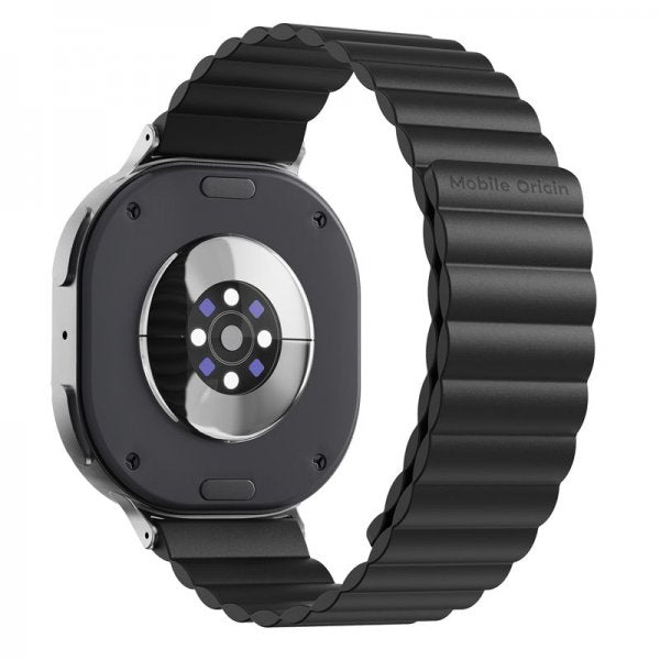 Mobile Origin Samsung Galaxy Watch 8 40/44mm/Classic 46mm Armbånd Easy Strap Svart