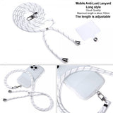 Imak Halskjede Mobil Lanyard Crossbody Strap Hvit