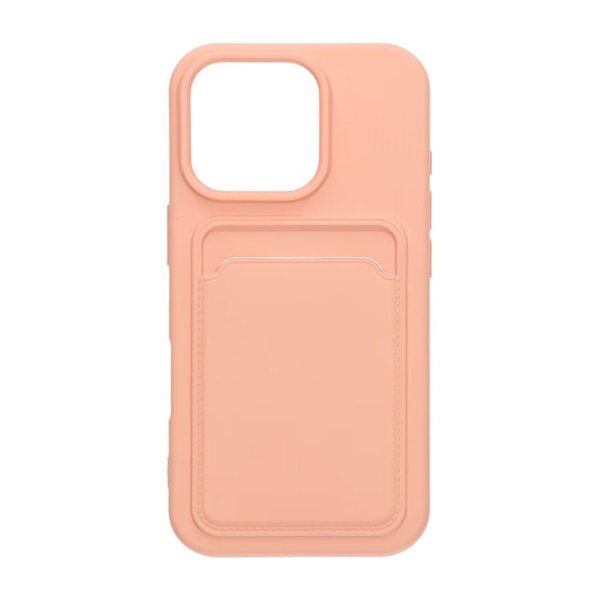 iPhone 16 Pro Max Deksel Kortholder Rosa