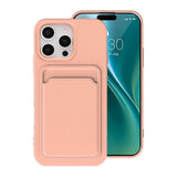 iPhone 16 Pro Deksel Kortholder Rosa