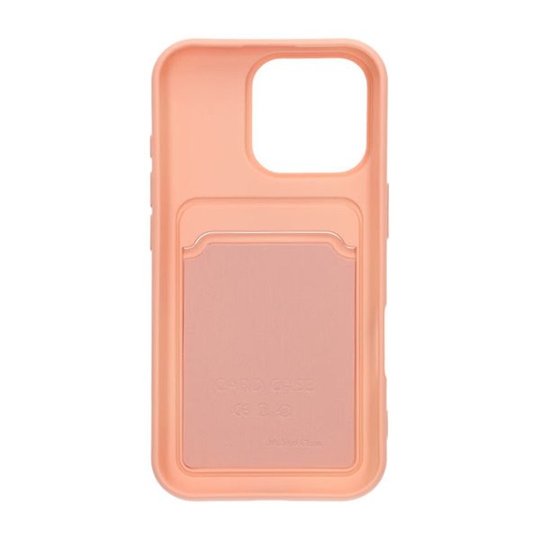 iPhone 16 Pro Deksel Kortholder Rosa