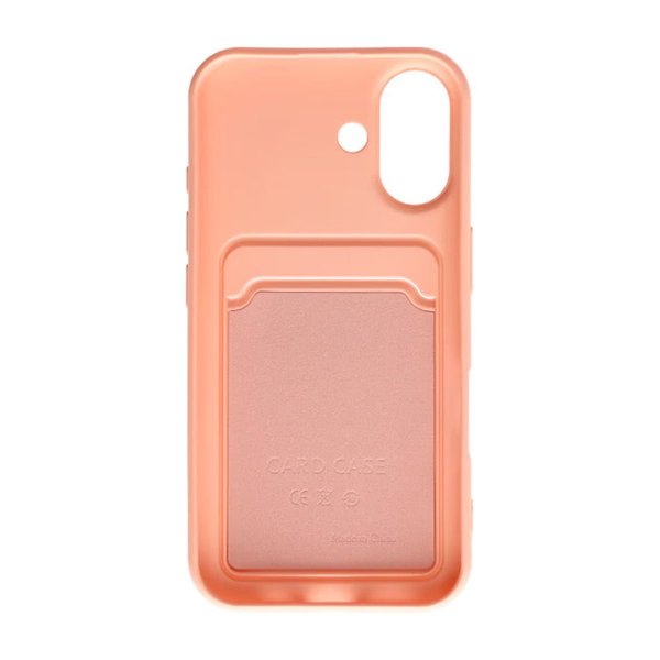 iPhone 16 Deksel Kortholder Rosa