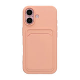 iPhone 16 Deksel Kortholder Rosa