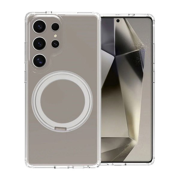 Samsung Galaxy S26 Ultra Deksel Roterbart Stativ Transparent