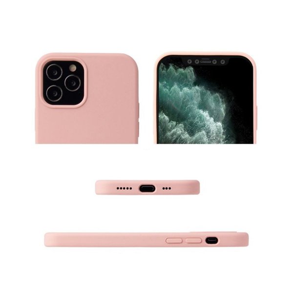 iPhone 13 Pro Deksel Silikon Rosa