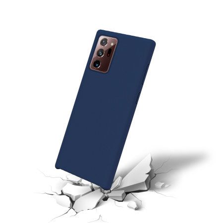 Samsung Galaxy Note 20 Ultra Deksel Silikon Blå