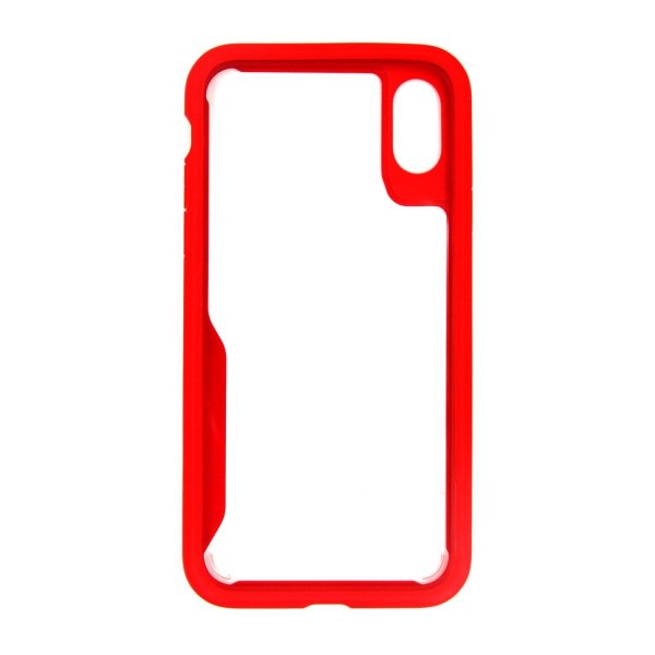 iPhone X/iPhone Xs Deksel Støtsikker Rød