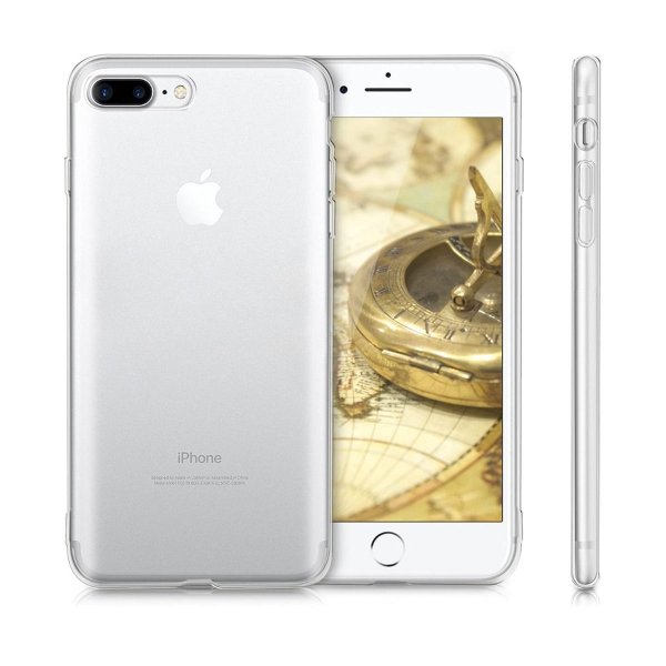 iPhone 7 Plus/iPhone 8 Plus Deksel Støtsikker TPU Transparent