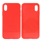 iPhone X/iPhone Xs Deksel TPU Rød