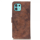 Motorola Edge 20 Lite Etui Vintage Brun