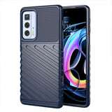 Motorola Edge 20 Pro Deksel Thunder Series Blå