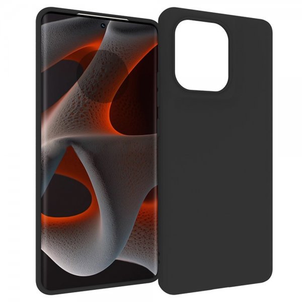 Motorola Edge 50 Pro Deksel Myk plast Svart