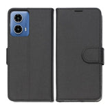 Motorola Moto G04 Etui med Stativ Svart